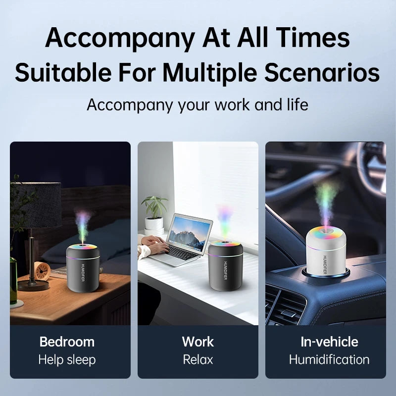 Mini USB Ultrasonic Aroma Diffuser