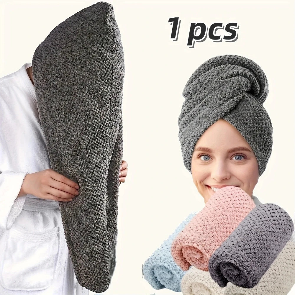 Absorbent Textured Hair Towel