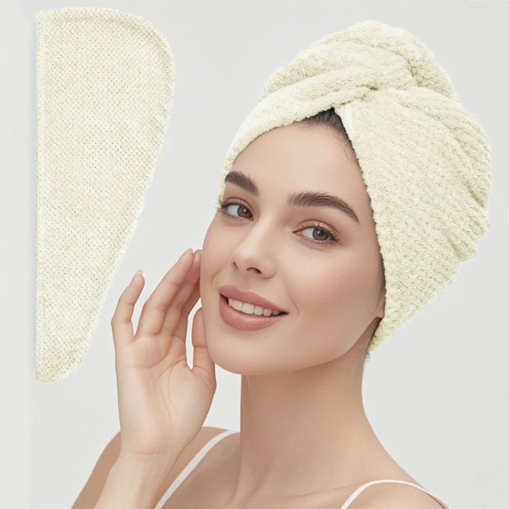 Absorbent Textured Hair Towel