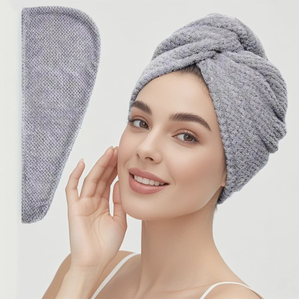 Absorbent Textured Hair Towel