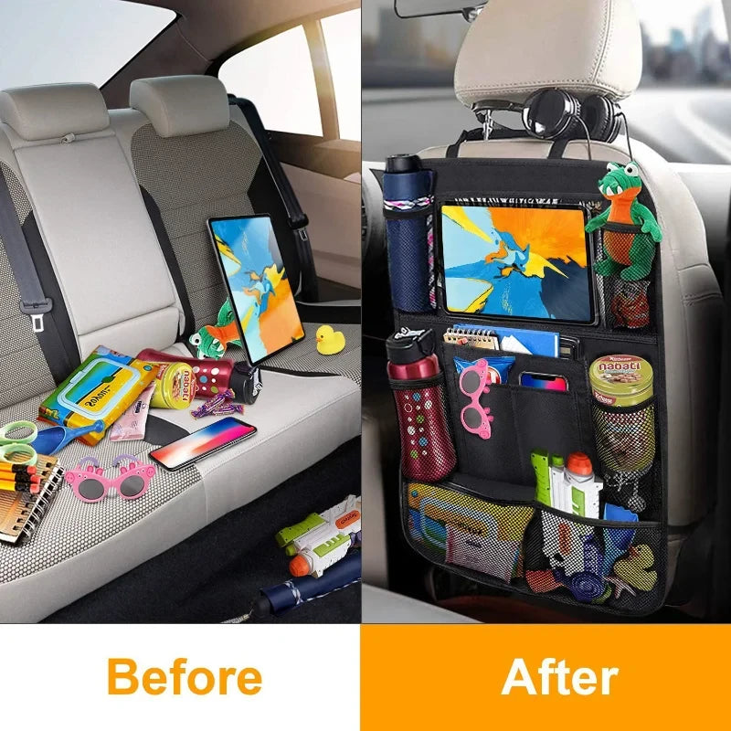 Car Backseat Organizer Tablet Holder