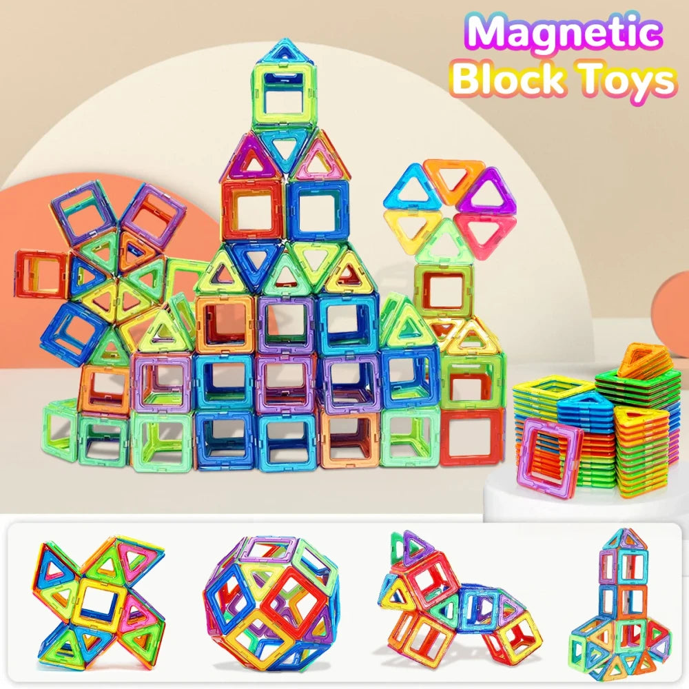 Magnetic Building Blocks Construction Set