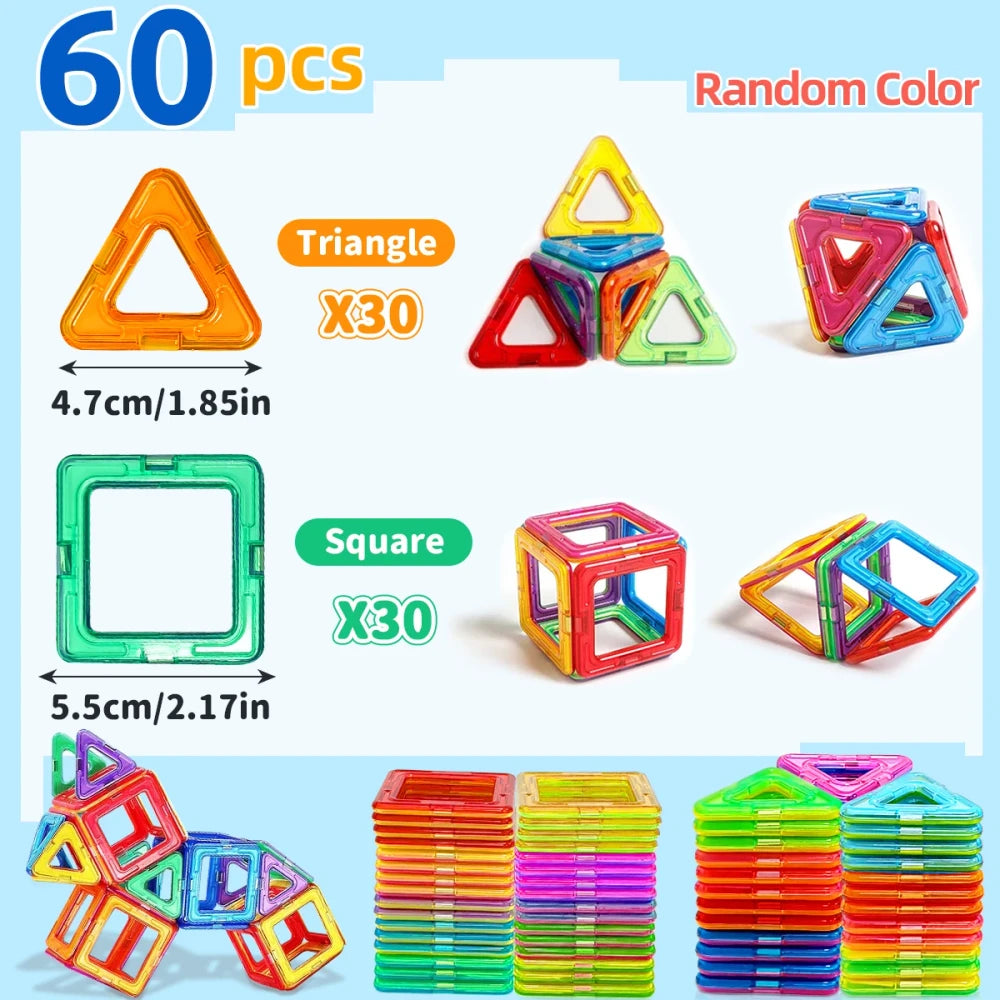 Magnetic Building Blocks Construction Set