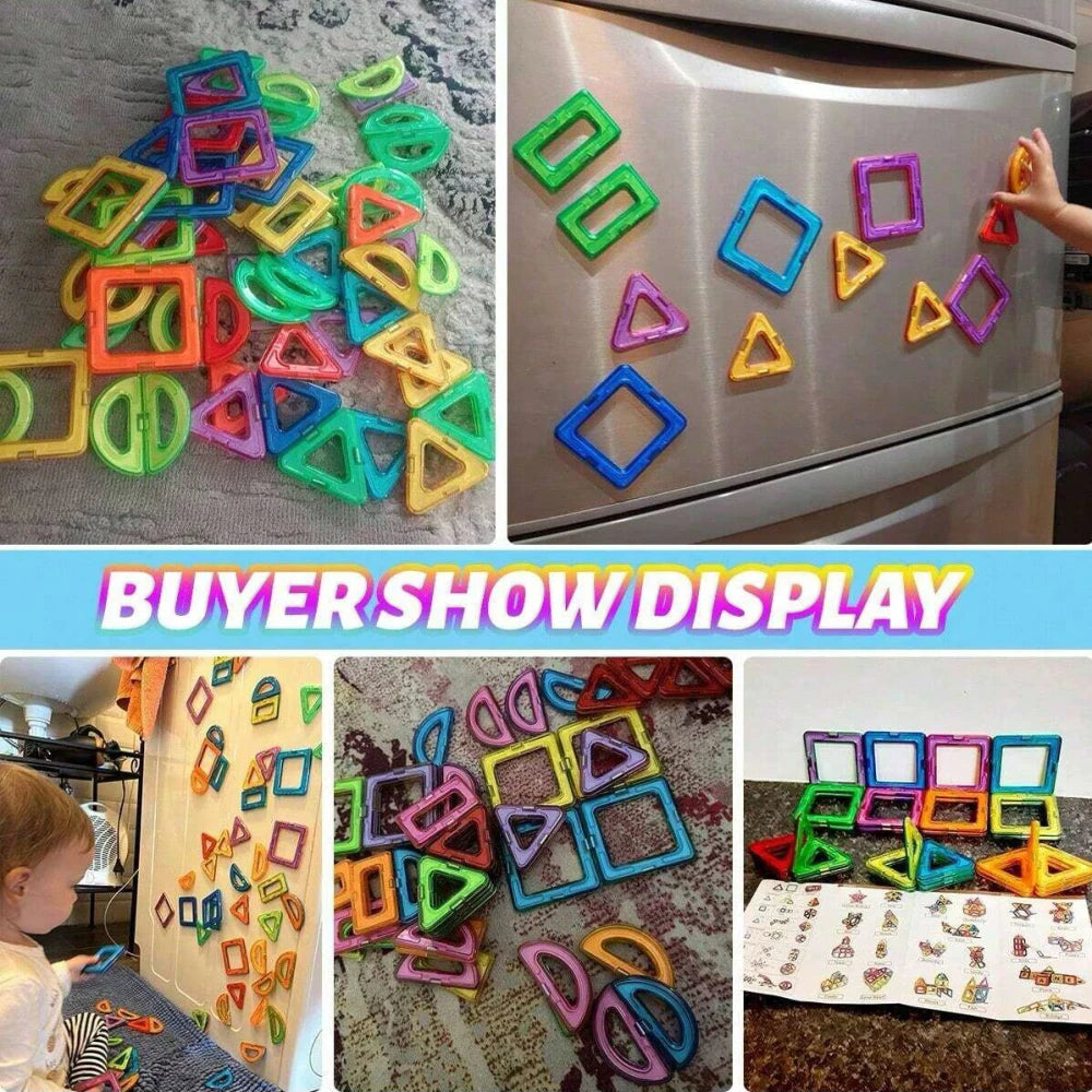 Magnetic Building Blocks Construction Set