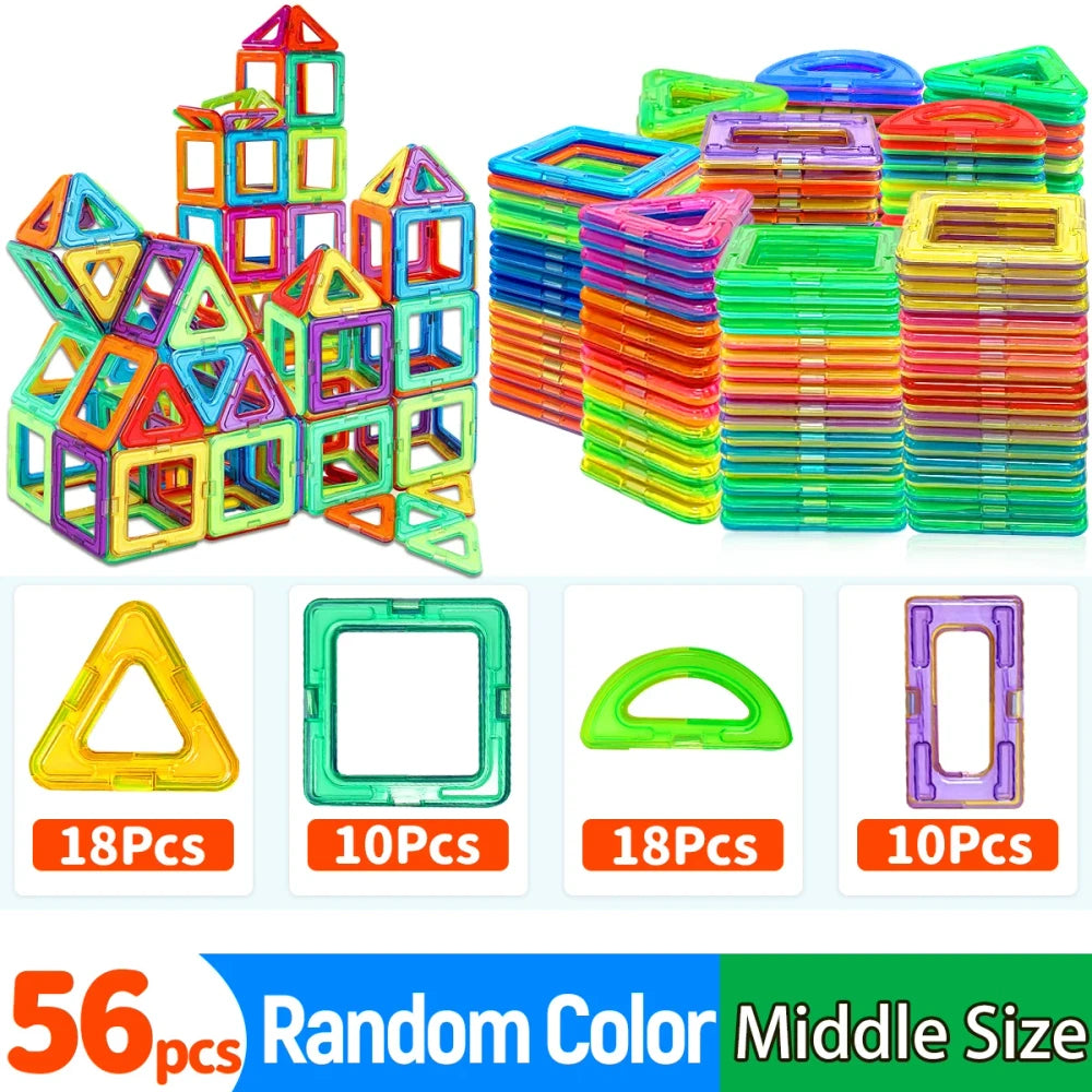 Magnetic Building Blocks Construction Set