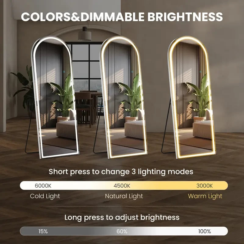 Full Length LED Floor Mirror