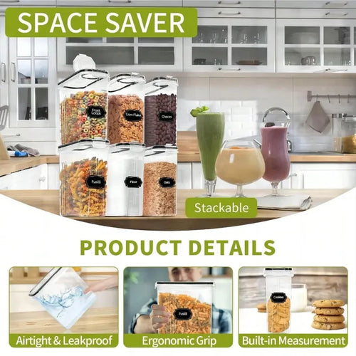 Airtight Cereal Storage Containers