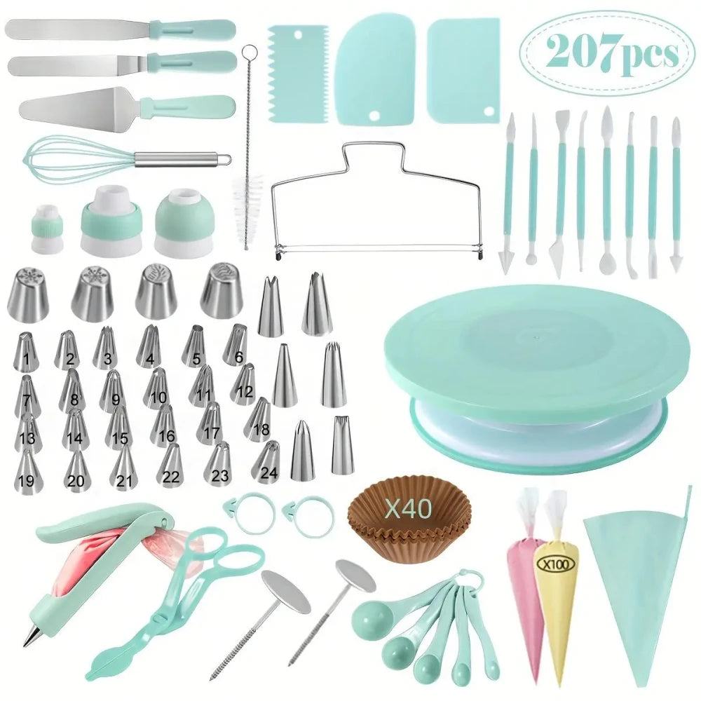 Comprehensive Cake Decorating Tool Set