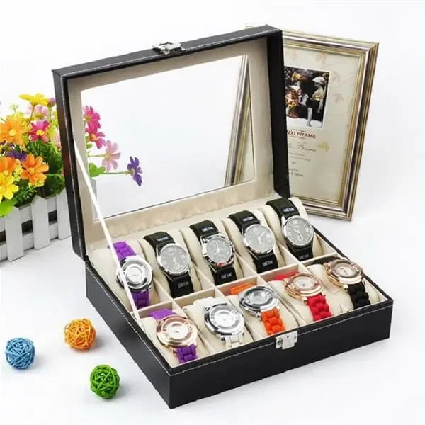 Leather Watch Storage Case