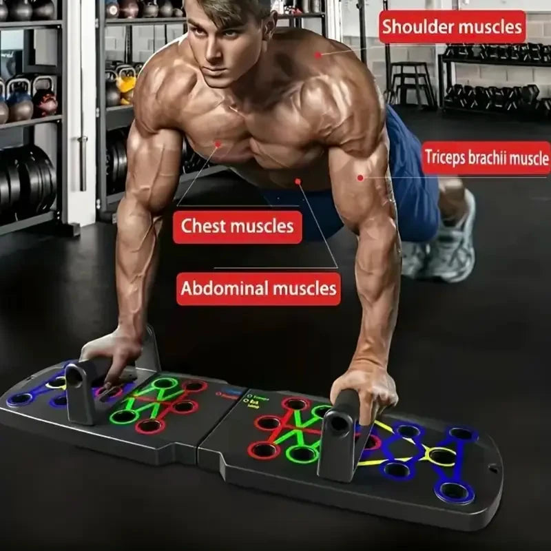 Foldable Push Up Training Board