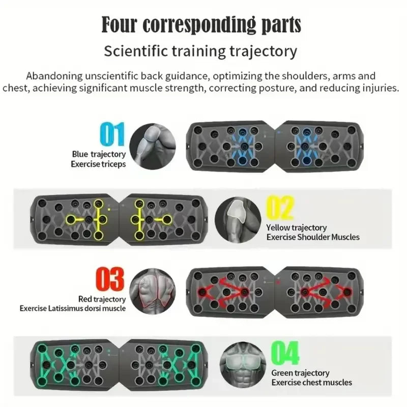 Foldable Push Up Training Board
