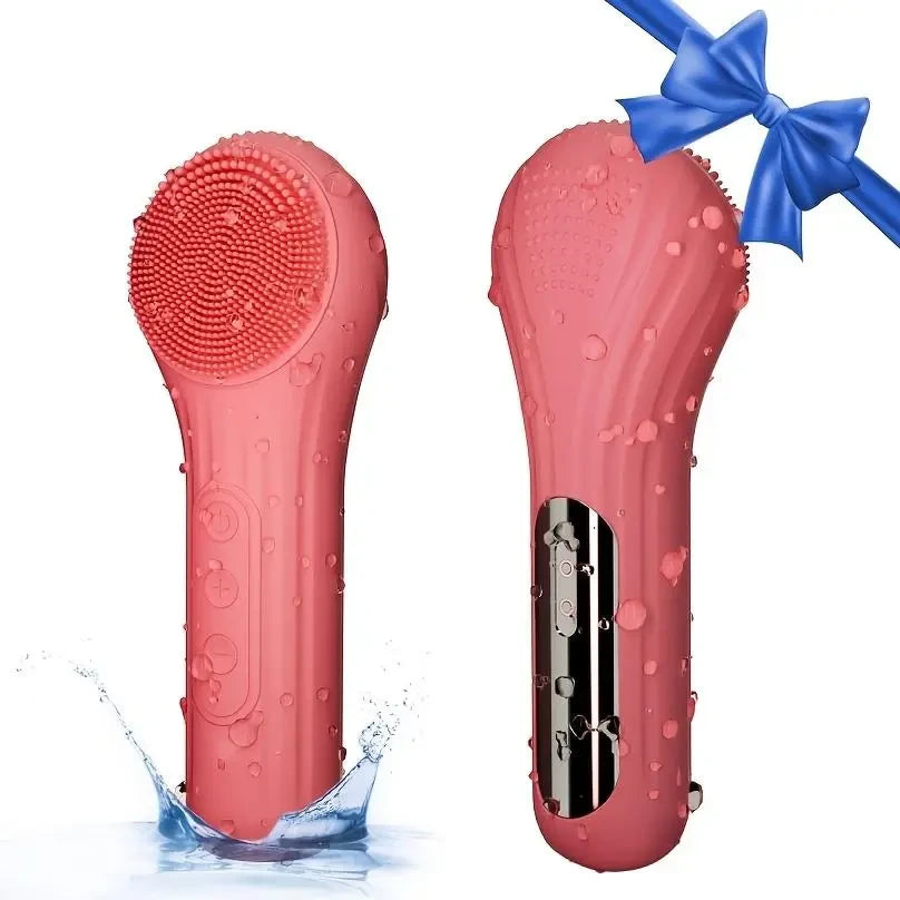Heatable Electric Facial Cleansing Brush